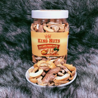 500Gr Hạt Điều Rang Muối Bình Phước Bể Đôi Ba KingNuts
