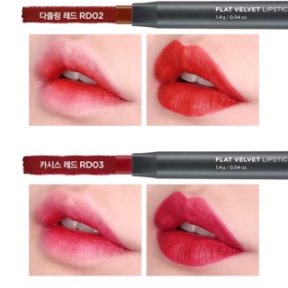 Son lì dạng bút Flat Velvet Lipstick