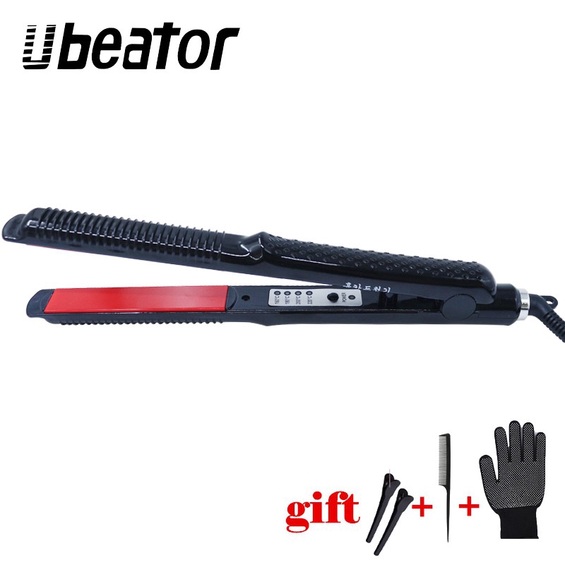 Ubeator Titanium Hair Straightener Electric Straightening Hair Iron Heat