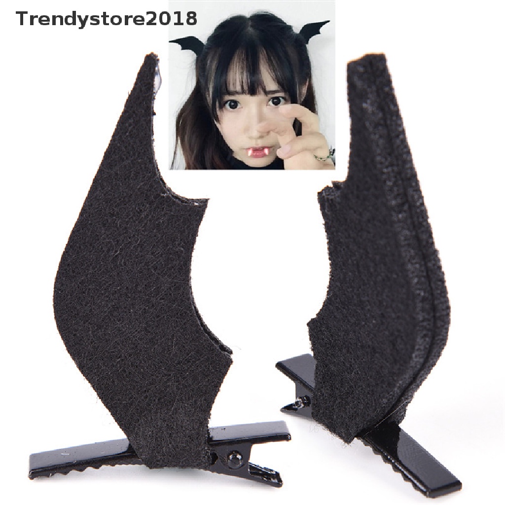 Kẹp tóc hình cánh dơi hóa trang Halloween 2018