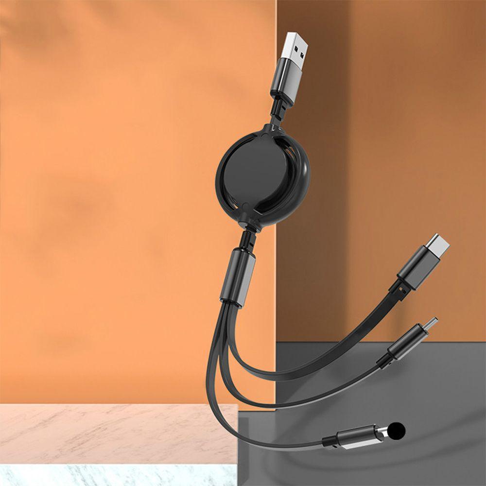 Cáp Sạc USB 3 Trong 1 Chuyên Dụng Cho Điện Thoại