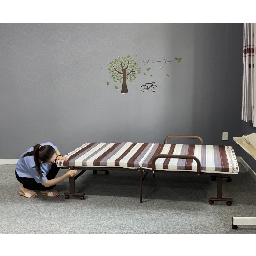 Giường Xếp Thanh Long ngang 70 cm ( Kích thước SP: (190 x 70 x 45) cm)