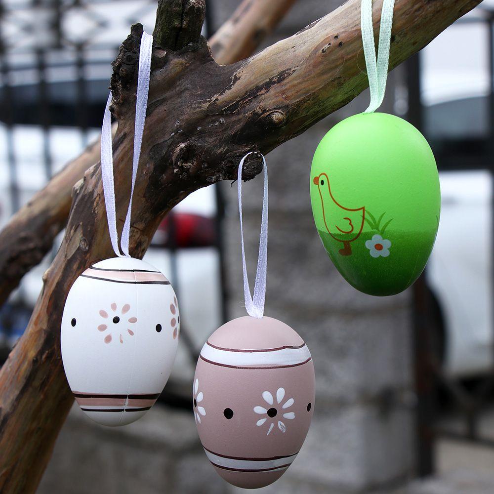 Đồ Chơi Trứng Phục Sinh Vẽ Tay Trang Trí Nhà Cửa