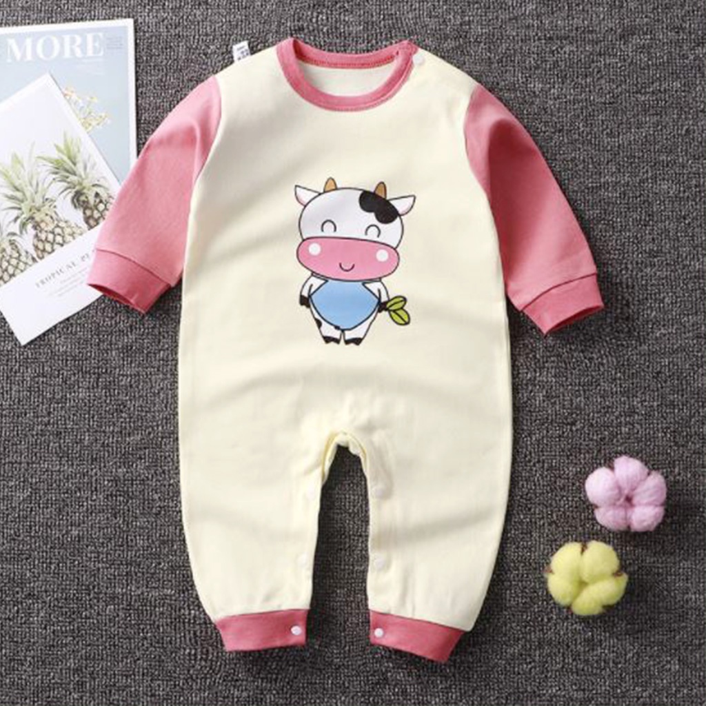 Body sơ sinh bodysuit cho bé trai gái quần áo trẻ em sơ sinh từ 0-12 tháng tuổi, 3-12kg hàng QC đẹp – BD20