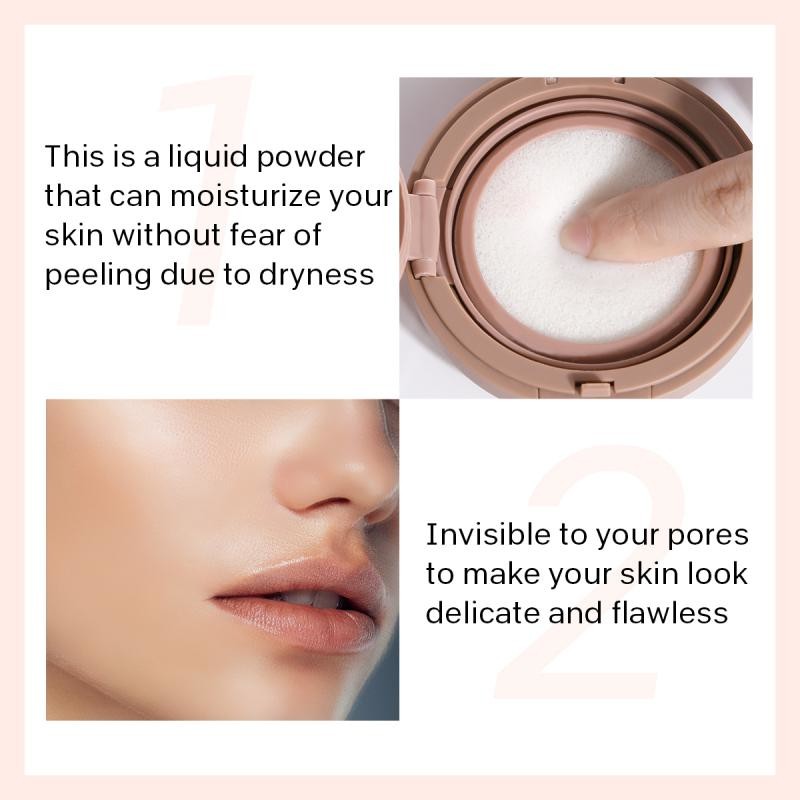 【In stock】 Invisible Pore Makeup Primer Brighten Moisturize Oil Control Natural Makeup Powder 【In stock】