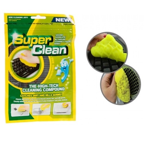 Gel vệ sinh bàn phím, ô tô dạng keo miếng dẻo dính bụi và Slime làm sạch đa năng Super Clean