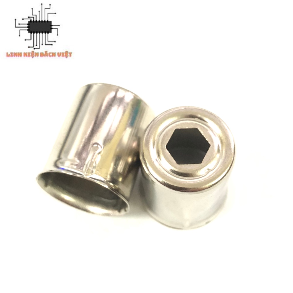 Đầu chụp đèn lò vi sóng hình lục giác cao 18mm, đường kính 16mm chất lượng tốt
