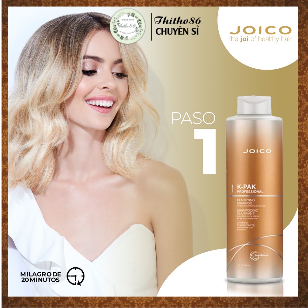 Dầu Gội Làm Sạch và Mở Biểu Bì Tóc JOICO KPAK Professional Clarifying 1000mL