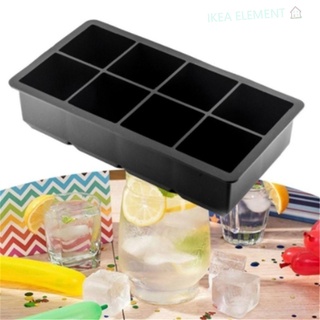 Mold Tool Soap Drink Jelly Silicone Black Big Ice Pudding Tray Mold