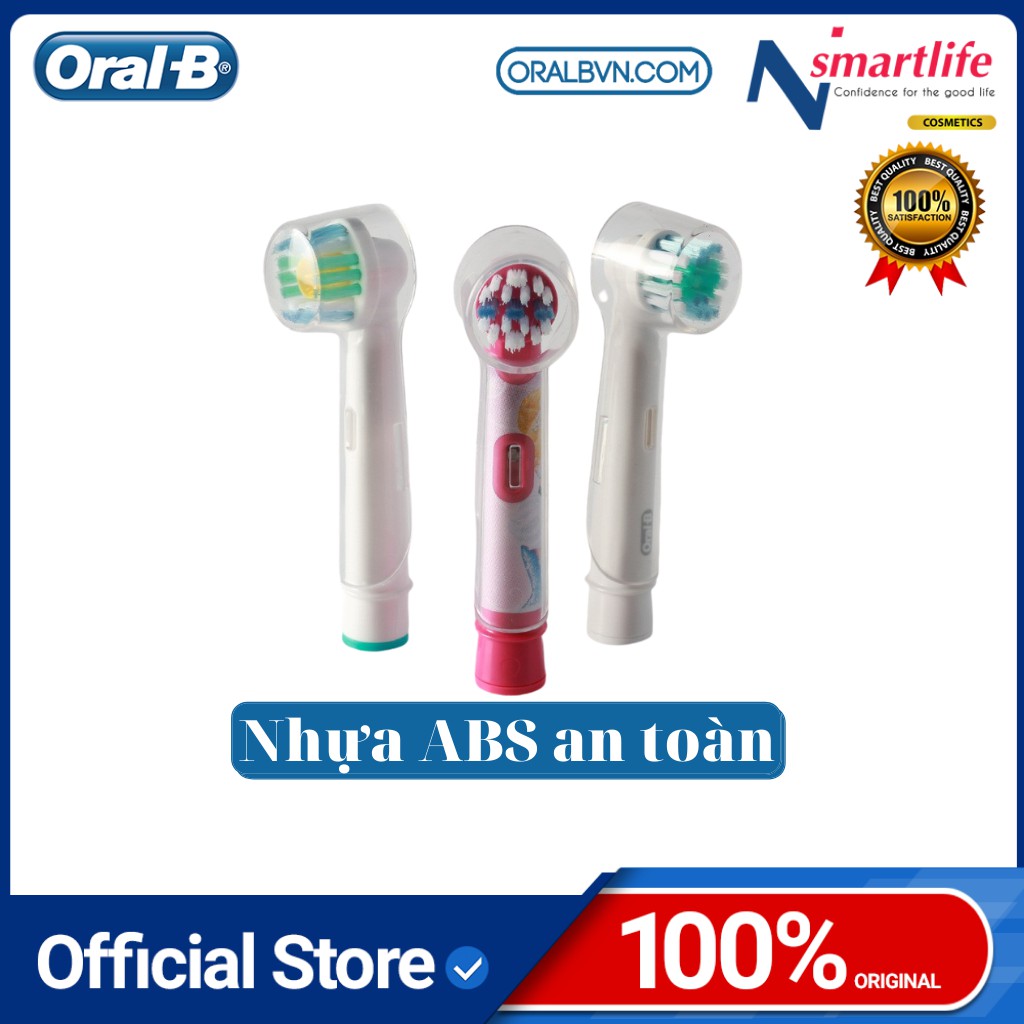 Hộp đựng bàn chải đánh răng điện Oral-B chính hãng chống bụi, nhỏ gọn cho du lịch (Tương thích Oral-B, Philips)