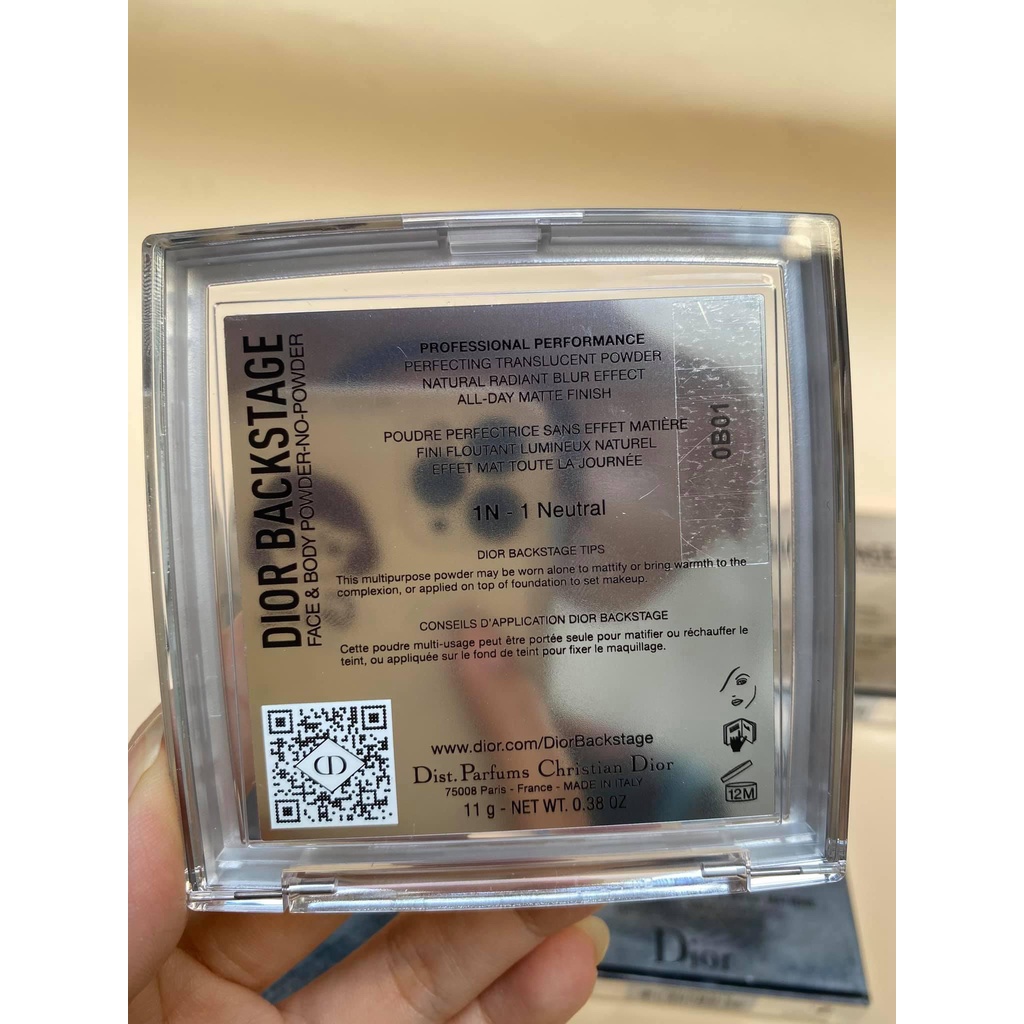 Phấn phủ Dior Backstage Powder no powder tone 1N