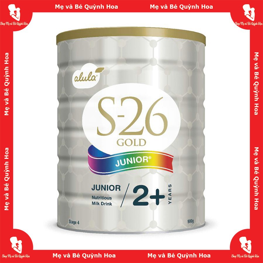 Sữa tăng cân cho bé S26 Úc / Sữa S26 Úc số 4 (2+) / S26 Gold Junior số 4 (2+), 900g - [CHÍNH HÃNG - TEM PHỤ TIẾNG VIỆT]