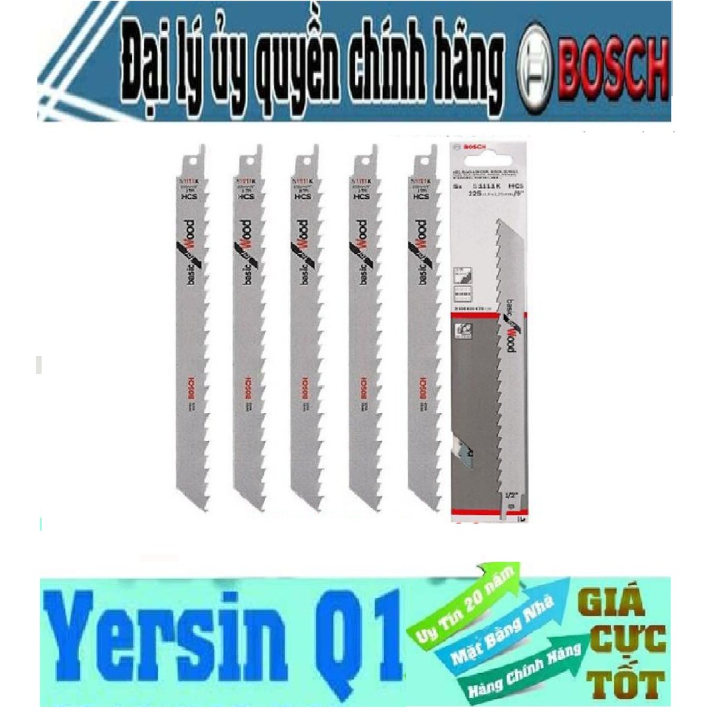 Lưỡi cưa kiếm gỗ Bosch S1111K - 2608650678