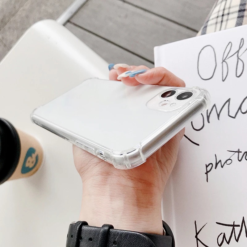 Ốp Điện Thoại Trong Suốt Chống Sốc Cho iPhone 15 Ultra 14 13 12 11 Pro Mini X XS Max XR 7 8 6 Plus 5 5S 5C SE2 SE 4G 5G 2020 2022 2023