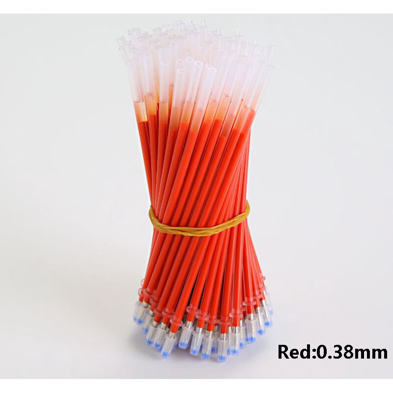 Bộ 20 ruột bút mực màu đen ngòi 0.5mm/ 0.38mm tiện dụng