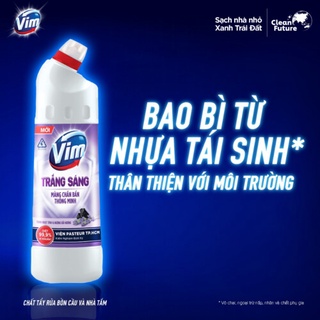 Gel tẩy rửa VIM trắng sáng 880ml (Chai)