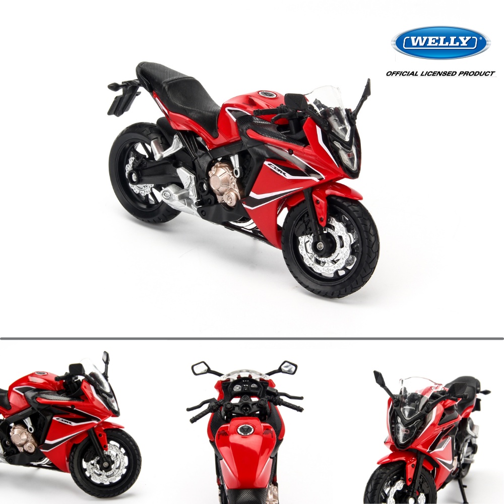 Mô hình xe moto Honda CB1000R, CB500F, CBR650F, CBR1100XX 1:18