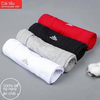 [100% cotton nguyên chất] vest nam, nam triều mùa hè cotton, thể dục thao, đế mỏng, áo lót màu trắng thoáng khí