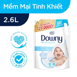 Nước Xả Vải Downy Dịu Nhẹ 2.6L