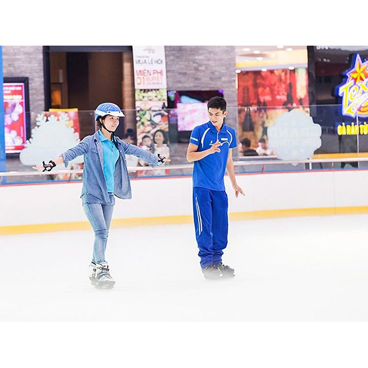 HCM [E-Voucher] Vé vào cửa trẻ em cao dưới 140cm tại Sân băng Vincom Ice Rink Landmark 81 - Áp dụng thứ 2 - thứ 6