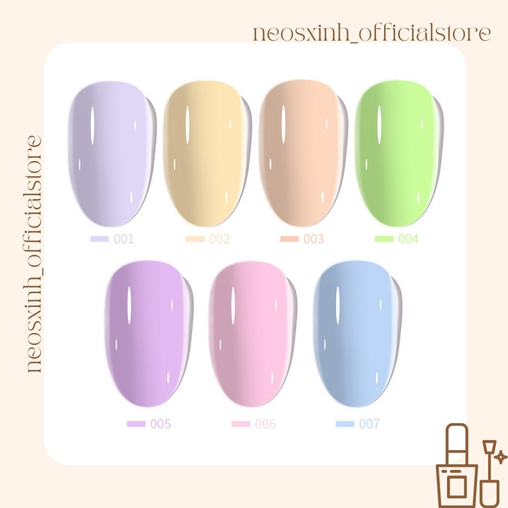 Sơn Gel Tencoco Macaron 12ml Màu Kẹo Pastel TENCOCO - Neosxinh Nails