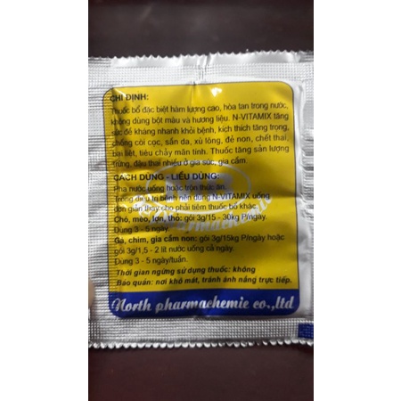 Cặp men tiêu hóa + thuốc bổ cho chó, mèo, gà cảnh