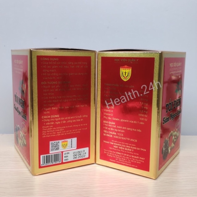 Tỏi Đen Sâm Ngọc Linh Gold - Học viện Quân Y