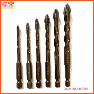 Mũi khoan ĐA NĂNG chuôi lục giác 6.35mm các kích cỡ