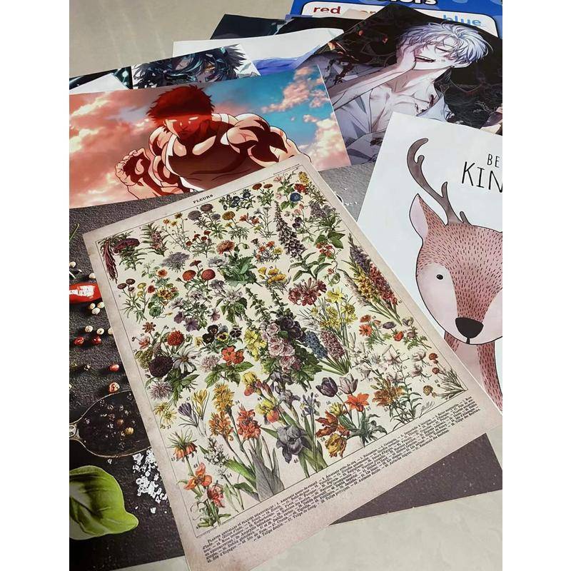 Tranh Vải Bạt Treo Tường In Hình Naruto Kakashi Chính Trang Trang Trí Nhà Cửa