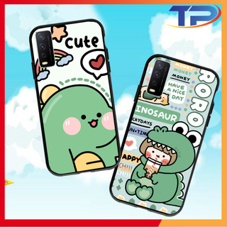 Ốp lưng Vivo Y51 2020/ Y50 / Y30 / Y20 / Y19 / Y17 / Y12S / V20 / V20 SE Hình Khủng Long Lai Rồng 01