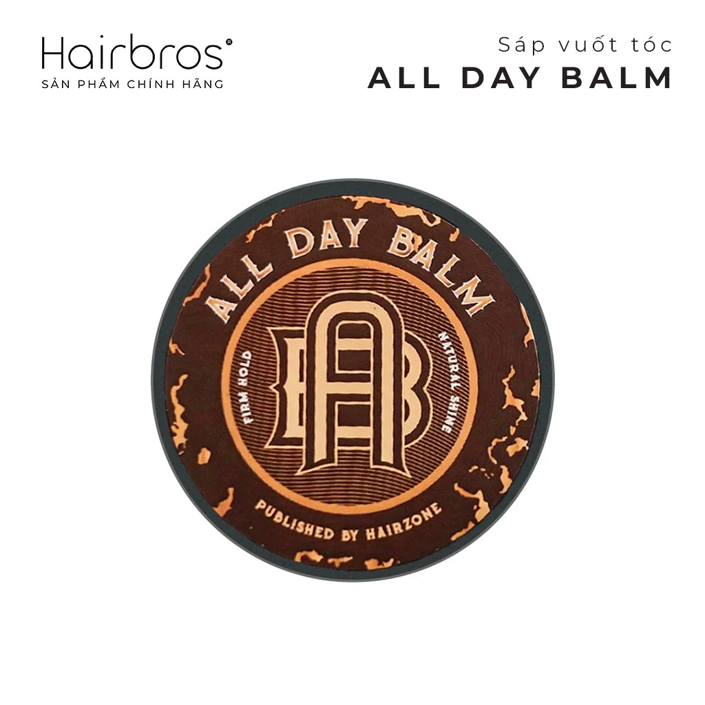 Sáp vuốt tóc All Day Balm by Hairzone - Matte Paste, Cream Paste - The Patcher Matte Paste - 50gr