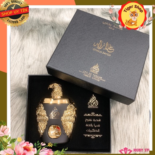 Nước Hoa Dubai Ghala Zayed Luxury Gold Trầm Ấm, Nam Tính 100ml