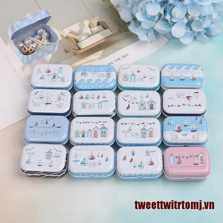 Hộp Thiếc Mini Đựng Trang Sức