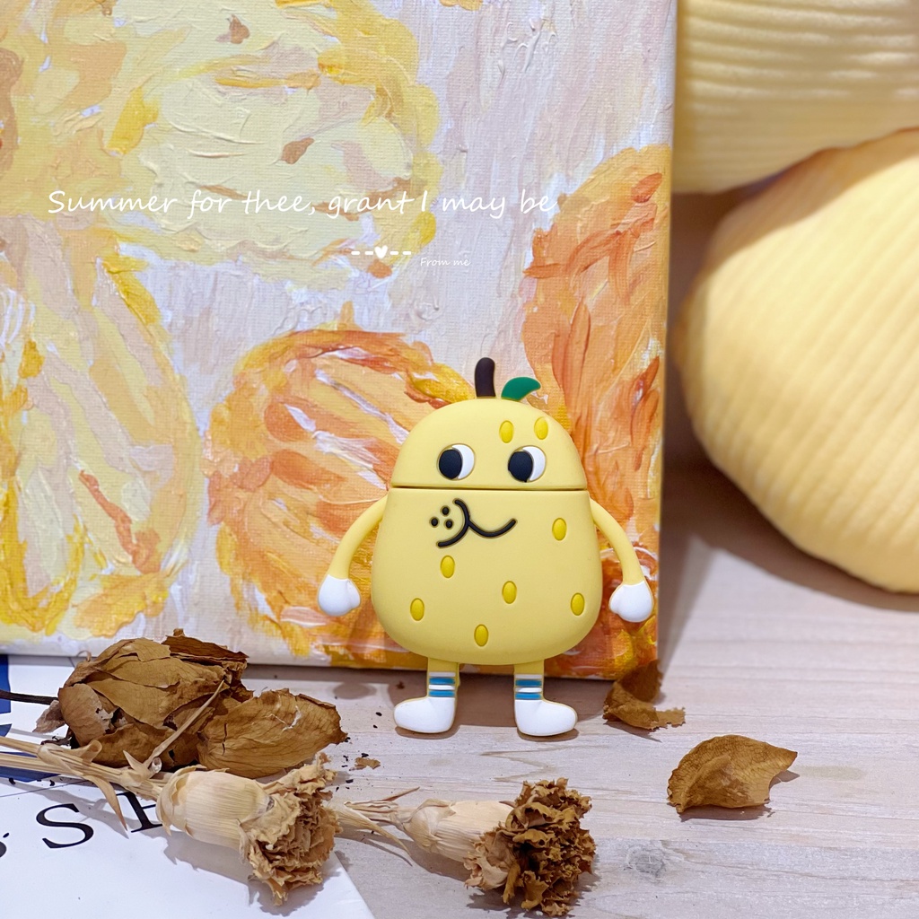 Vỏ Bảo Vệ Hộp Sạc Tai Nghe airpods Pro 1 / 2 / 3 Bằng Silicon Họa Tiết Hoạt Hình Sydney Dễ Thương