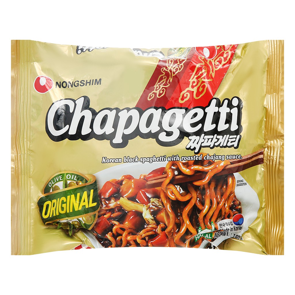 Mì tương đen Nongshim vị Chapagetti