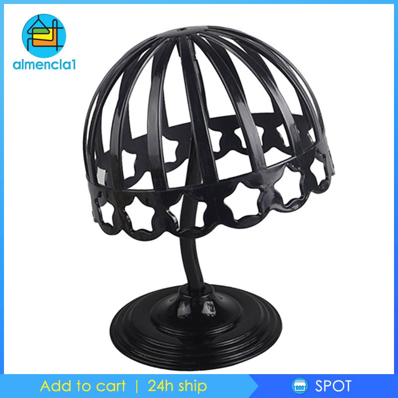 Giá đỡ trưng bày mũ bảo hiểm tóc giả sáng tạo tiện lợi