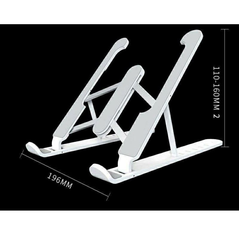Giá đỡ laptop - Kệ đỡ laptop - tản nhiệt laptop, điều chỉnh độ cao, gập gọn lại được - mẫu mới | BigBuy360 - bigbuy360.vn