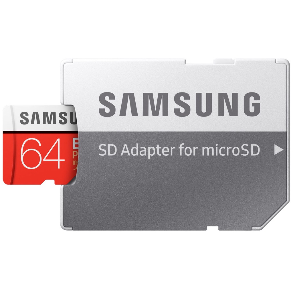 Thẻ nhớ Samsung Micro SDXC 64GB 100/20MB/s + Tặng Đầu đọc thẻ + Adapter