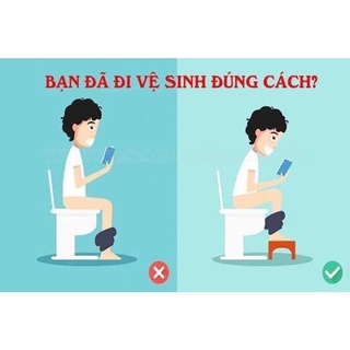 Ghế kê chân toilet