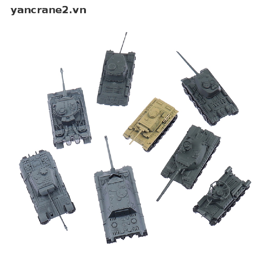 1pc 1:144 Model Toy 4D Sand Table Plastic Tiger Tanks World War II Germany Tank