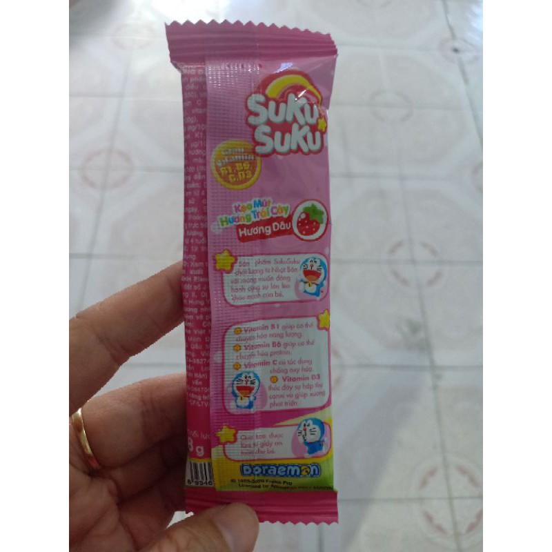 Kẹo Lotte đoramon có 30 que