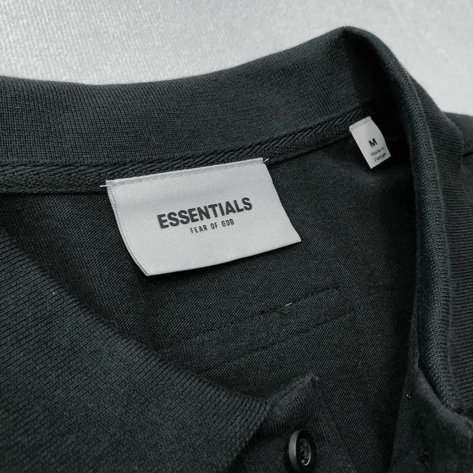 ( SALE 30%) Áo Polo Essentials 100% COTTON CHỮ IN 3D, FULL HỘP | BigBuy360 - bigbuy360.vn