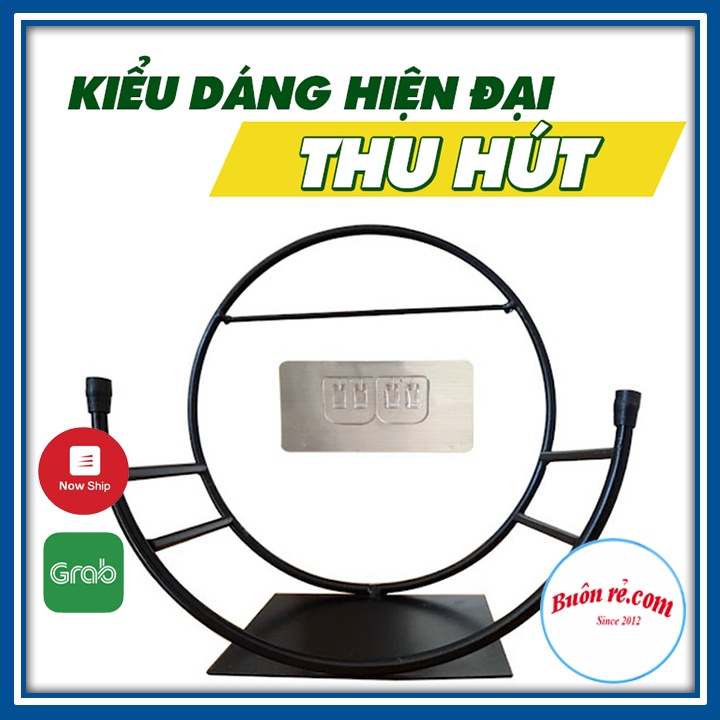 Giá treo cây cảnh ngoài ban công - Giá treo chậu cây thời trang 01423