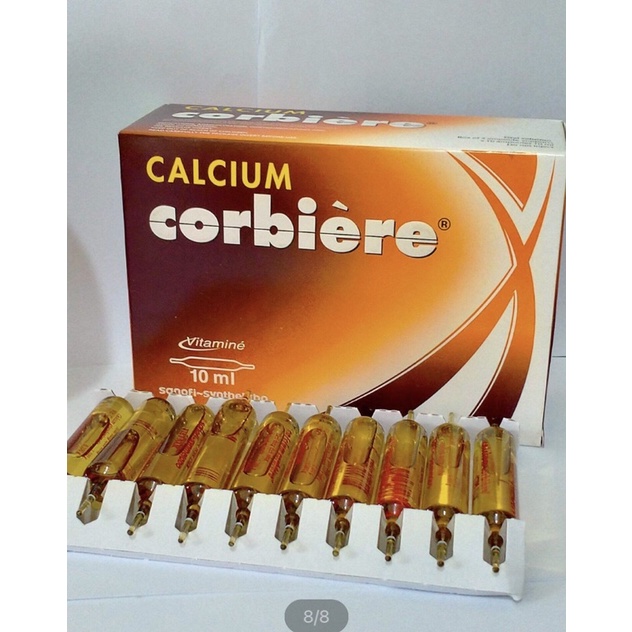 CALCIUM CORBIERE Hộp 30 Ổng mỗi ống 10 ml