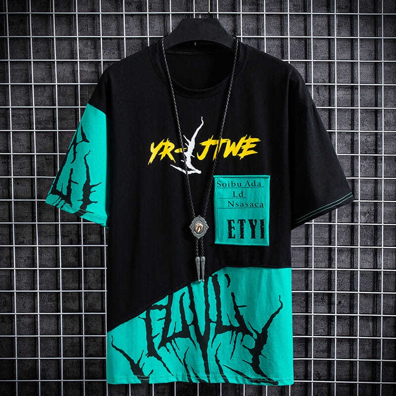 ♘✟13 cậu bé áo phông ngắn tay cotton tinh khiết 14 học sinh trung học cơ sở 12-15 tuổi hợp thời trang và đẹp trai 16 mùa