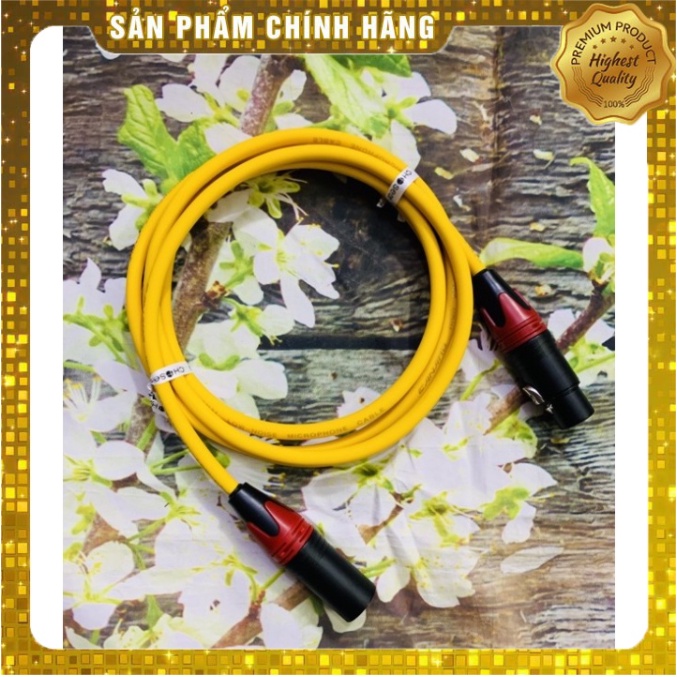 Dây Canon Cho Mic Thu Âm 48V K200,K600,K850... Loại Tốt Lõi Đồng
