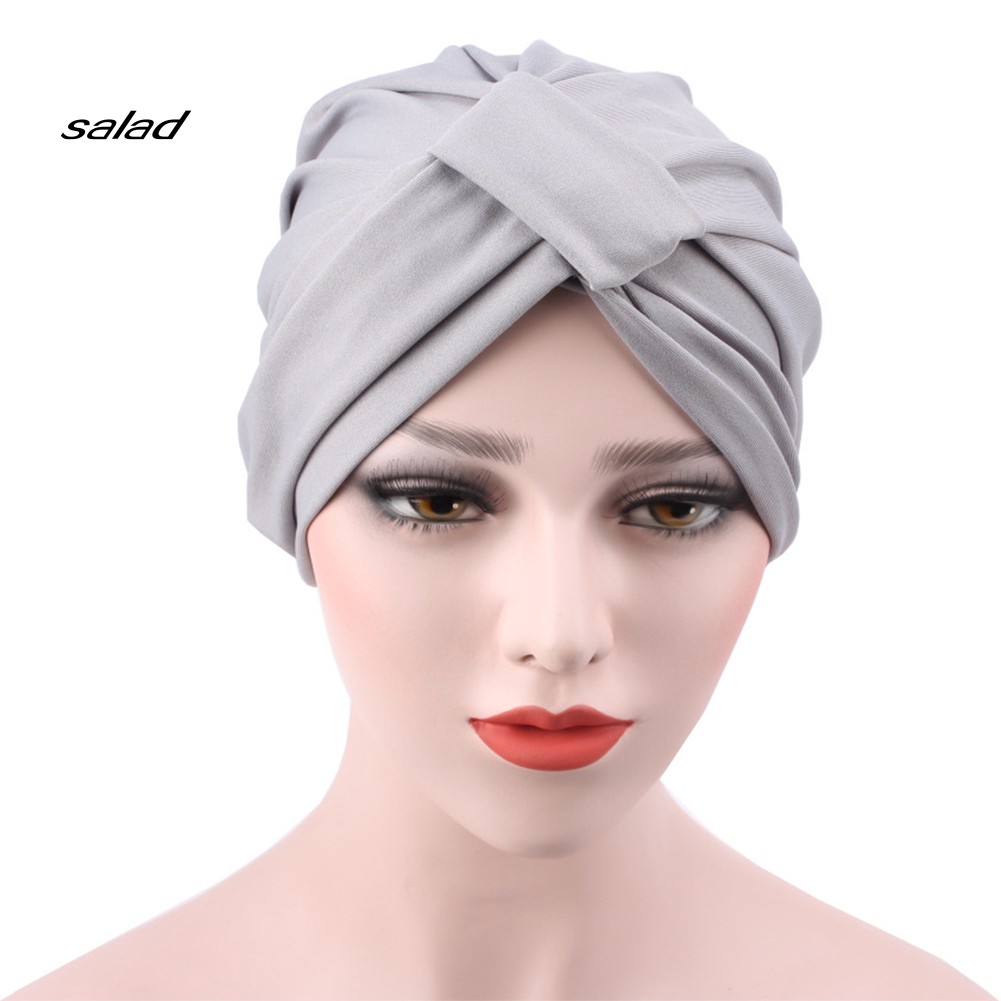 Mũ Trùm Đầu Co Giãn Mềm Mại Phong Cách Ấn Độ Thời Trang Cho Nữ