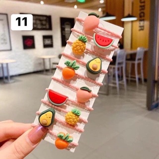 Set 10 Dây Cột Tóc Cho Bé Và Mẹ