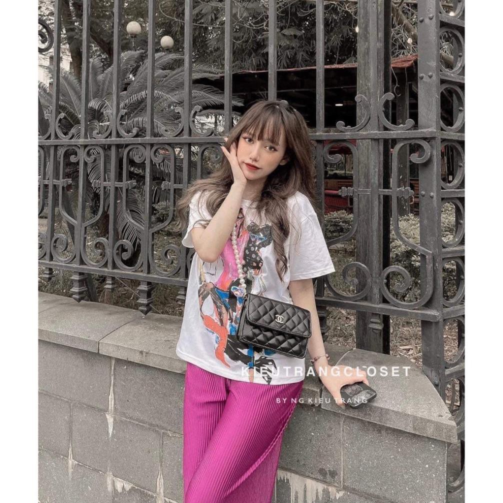 Set đồ nữ cá tính, set quần dài áo thun đi chơi sang chảnh mùa hè đẹp 8A00083 JKR | BigBuy360 - bigbuy360.vn