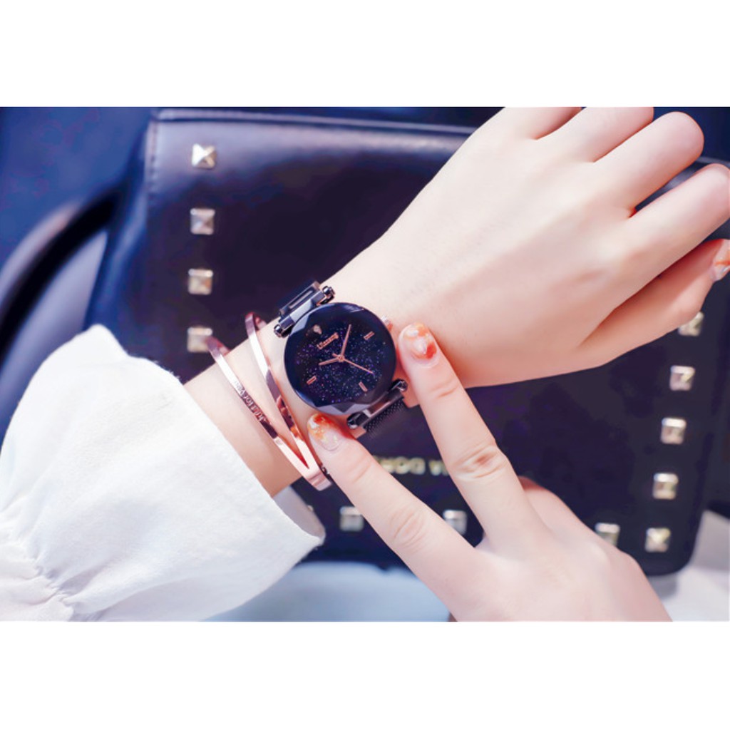 [CỰC HOT] ĐỒNG HỒ NỮ DÂY NAM CHÂM DÂY LỤA ULZZANG U3 BEAUTIFUL SIÊU SANG CHẢNH CỰC ĐẸP | BigBuy360 - bigbuy360.vn